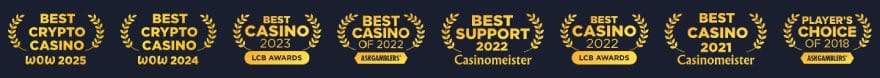 BitStarz review: some awards won by BitStarz. BitStarz review: some awards won by BitStarz.