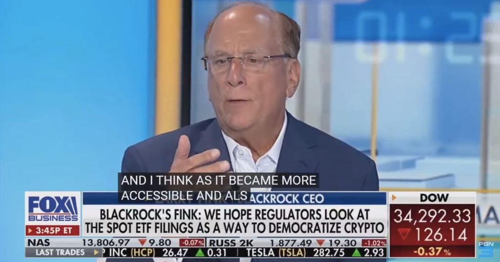 Blackrock Ceo Talks About Bitcoin