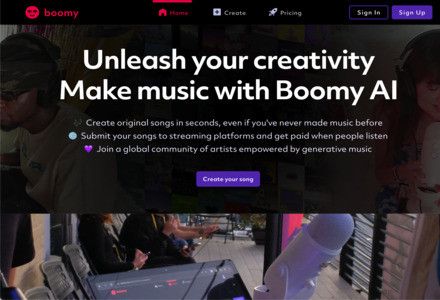 Boomy - For Casual Creators Boomy - For Casual Creators