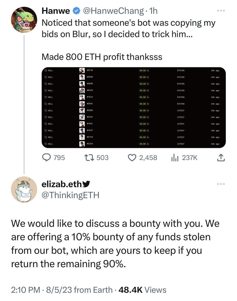 Bot Beaten At Its Own Game