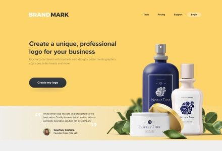 Brandmark AI - Fast and High-Quality Logo Generator