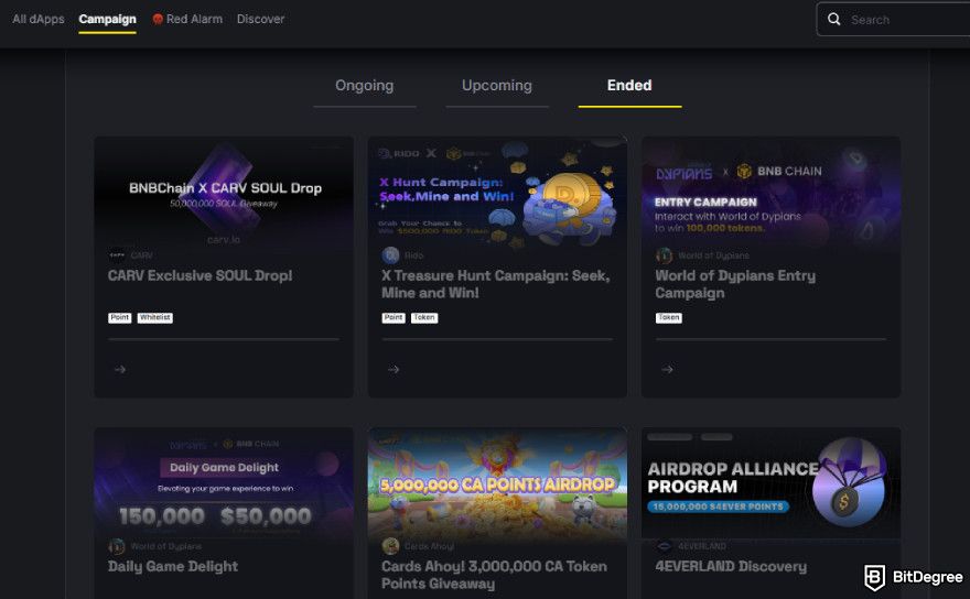 BSC airdrop: BNB Chain Airdrop Alliance Chapter 2.
