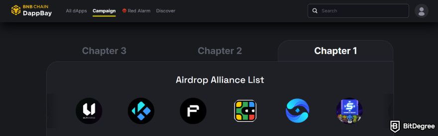 BSC airdrop: the airdrop alliance list for chapter 1.
