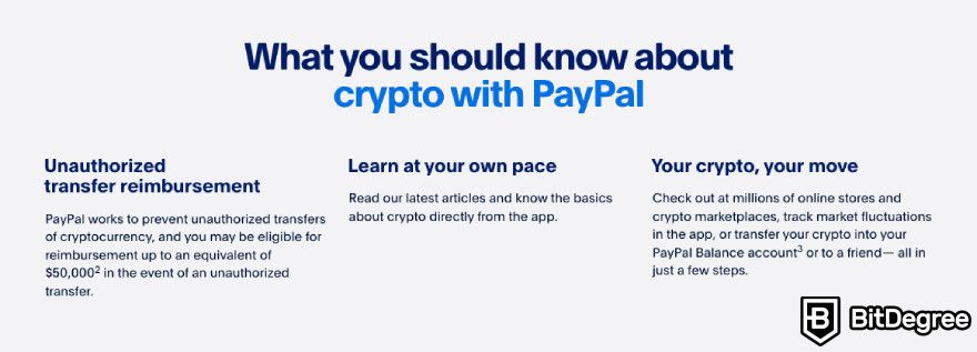 Buy Ethereum with PayPal: crypto and PayPal.