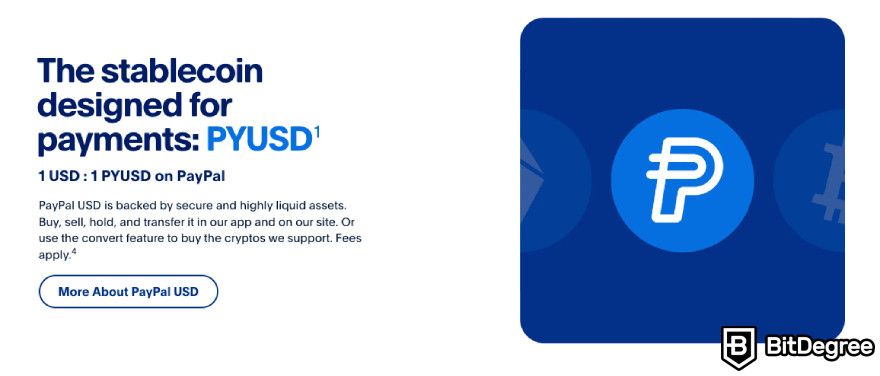 Buy Ethereum with PayPal: PYUSD.