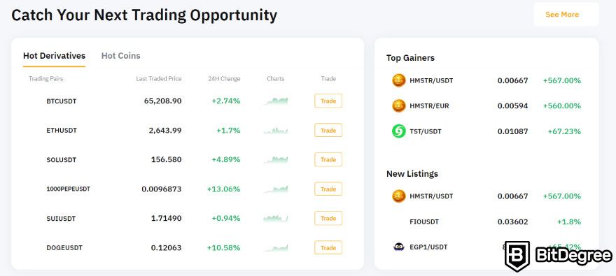 Aplicación Bybit: atrapar la próxima oportunidad comercial.