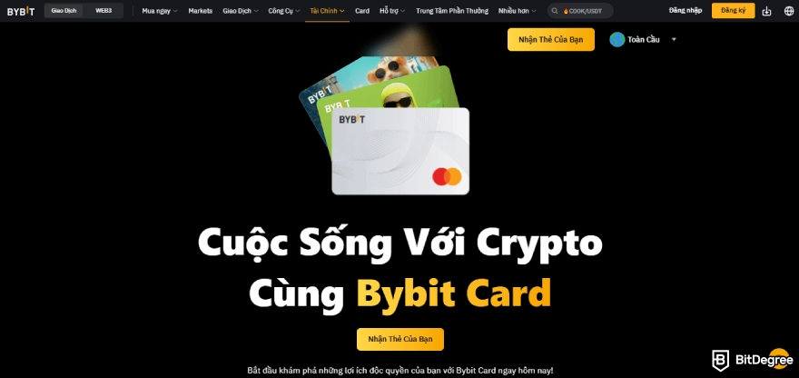 Bybit là gì: Bybit Card.