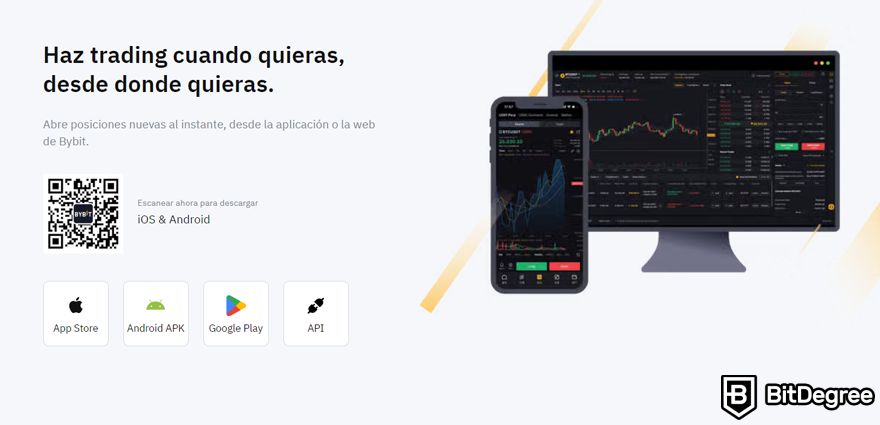 Bybit Opiniones: Aplicación ByBit.