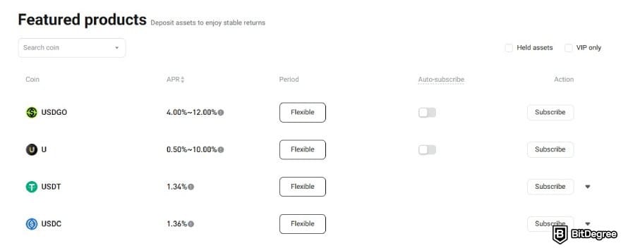 Bybit vs Bitget: Bitget's Simple Earn products. Bybit vs Bitget: Bitget's Simple Earn products.