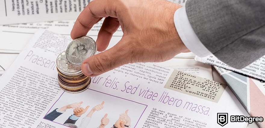 Can crypto ever be ruled over: Bitcoins on newspapers.