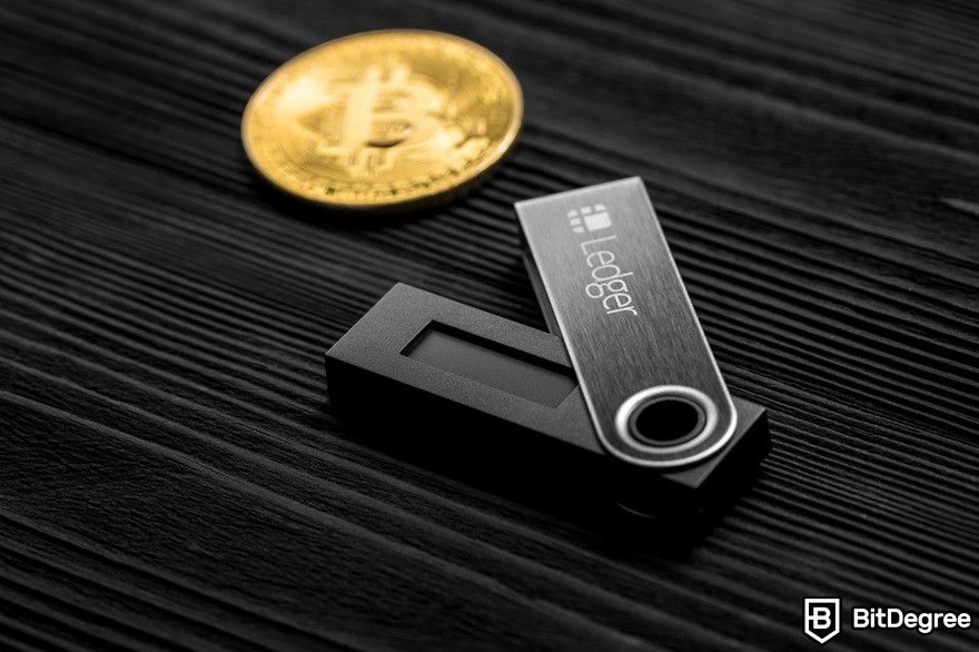 Chainlink staking: Ledger hardware wallet.