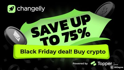 Changelly Celebrates Black Friday: Up to 75% Off Fees & iPhone 17 Pro Giveaway