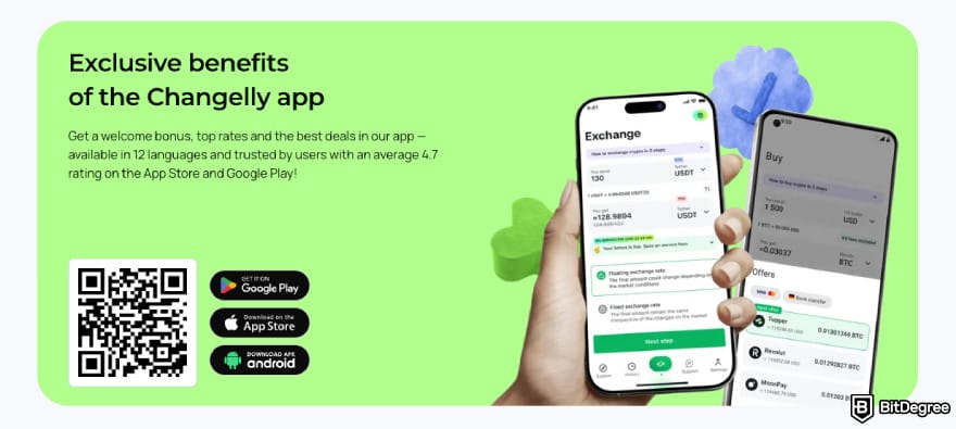 Changelly review: Changelly app benefits. Changelly review: Changelly app benefits.