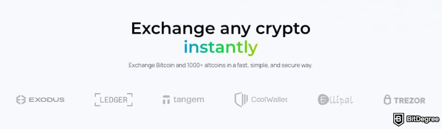 Changelly review: some of the wallets Changelly is compatible with. Changelly review: some of the wallets Changelly is compatible with.