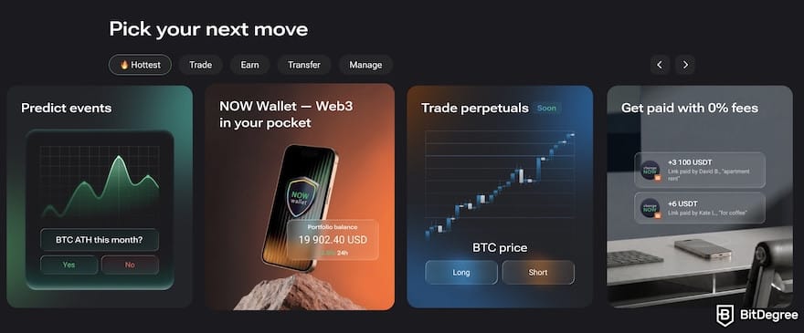 ChangeNOW review: a list of ChangeNOW features. ChangeNOW review: a list of ChangeNOW features.