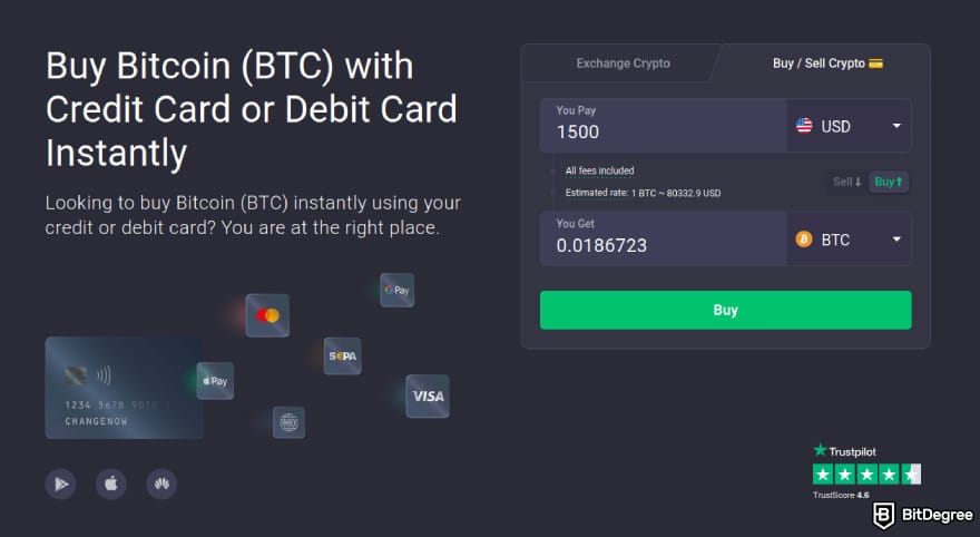 Cheapest cryptocurrency exchange: the buy crypto page on ChangeNOW. Cheapest cryptocurrency exchange: the buy crypto page on ChangeNOW.