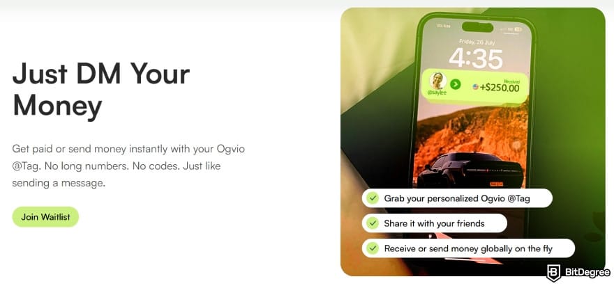 Cheapest way to send money to Philippines: Ogvio tagging feature.