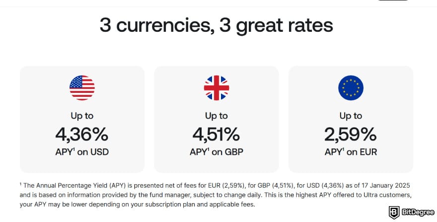 Layanan kirim uang ke Filipina paling murah: dana tunai fleksibel Revolut APY.