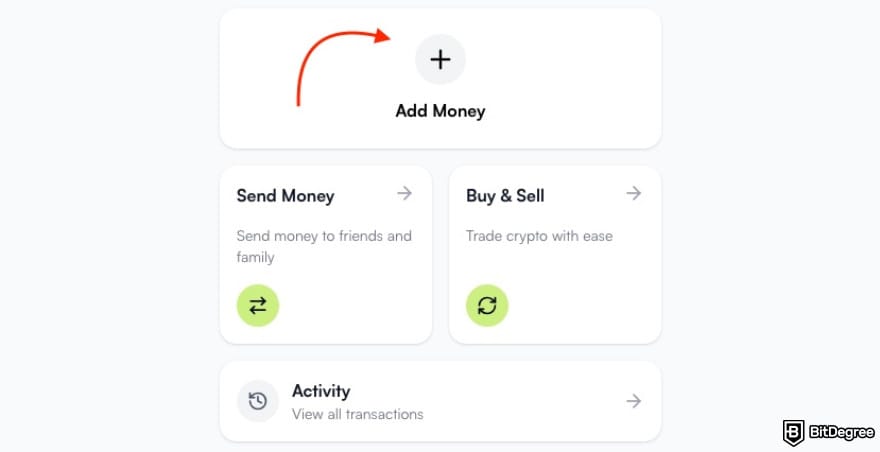 Cheapest way to send money to Philippines: select [Add Money] to top up your account.