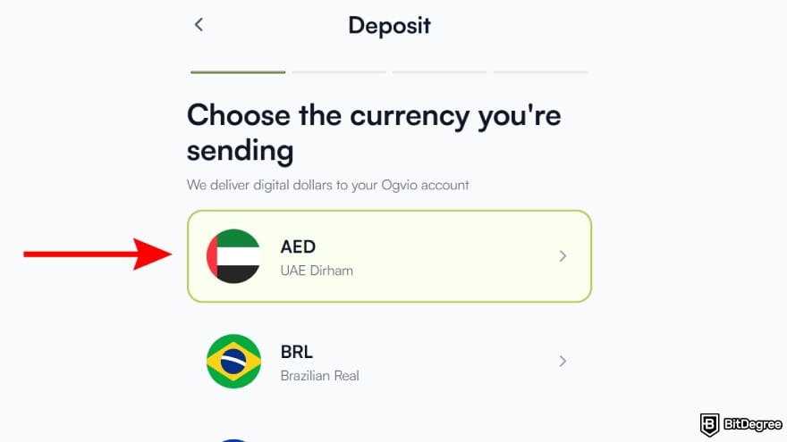 Cheapest way to send money to the Philippines: select [AED] as currency you're sending.