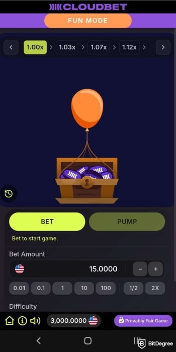 Cloudbet review: crash-style game interface on mobile browser. Cloudbet review: crash-style game interface on mobile browser.