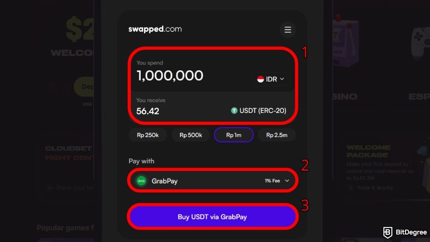 Cloudbet review: type in how much you want to spend and complete the payment. Cloudbet review: type in how much you want to spend and complete the payment.