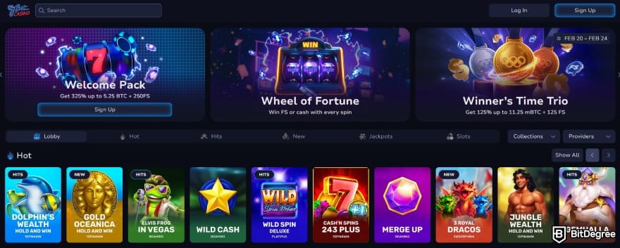 Cloudbet review: 7Bit Casino main page. Cloudbet review: 7Bit Casino main page.
