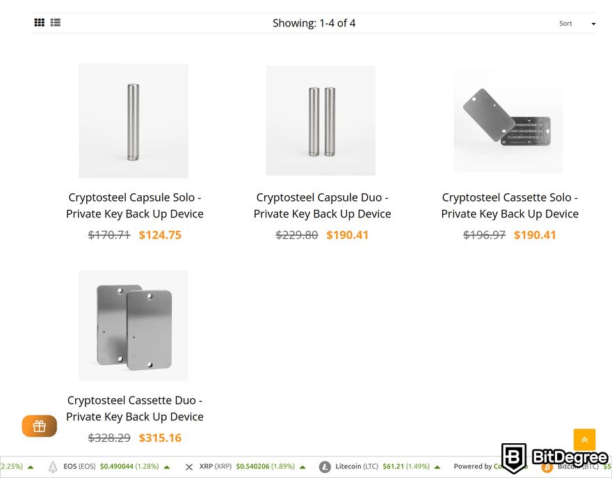 Coin Mining Central review: a preview of seed phrase backup devices at Coin Mining Central.