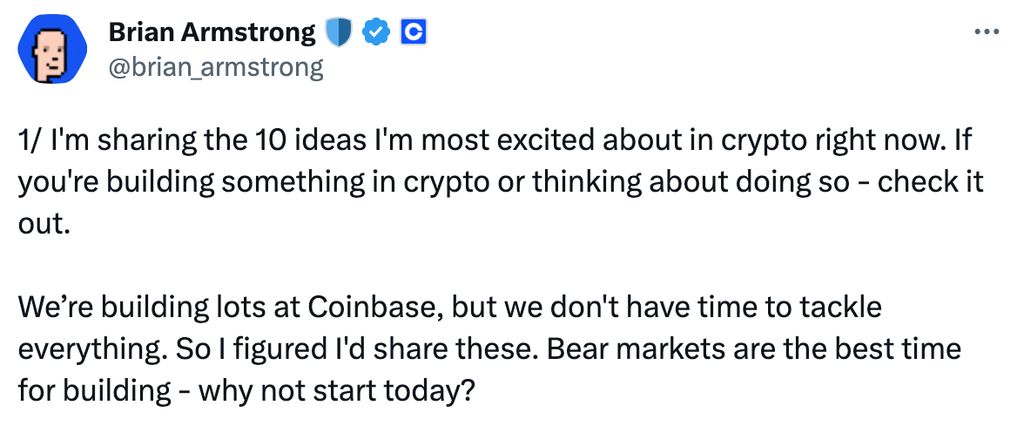 Coinbase Ceo Shares His Vision For Stuff That We All Need