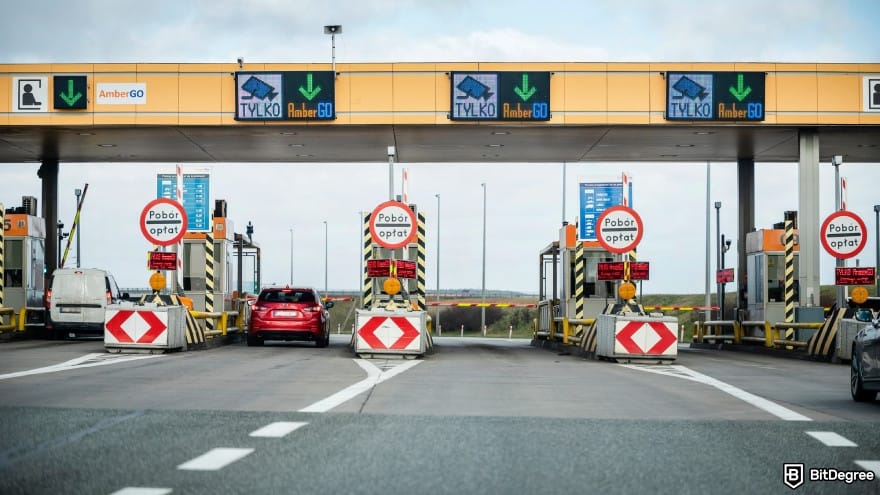 Coinbase fees: clear toll gate. Coinbase fees: clear toll gate.