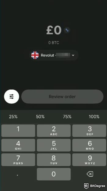 Coinbase vs Revolut: enter the amount of crypto to buy. Coinbase vs Revolut: enter the amount of crypto to buy.