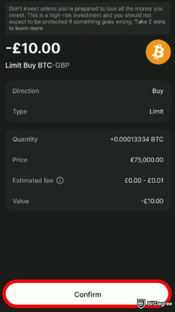 Coinbase vs Revolut: confirm the order. Coinbase vs Revolut: confirm the order.
