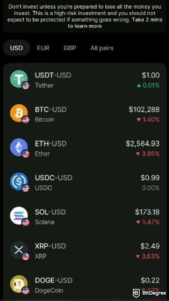 Coinbase vs Revolut: pick crypto to trade. Coinbase vs Revolut: pick crypto to trade.