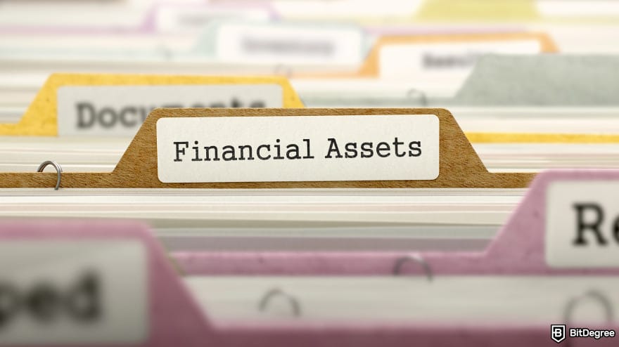 Coinbase Wallet taxes: financial assets folder to illustrate long-term crypto holding.