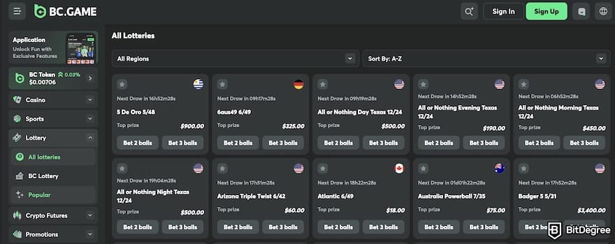 CoinCasino review: BC.GAME.