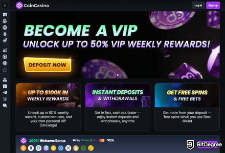 CoinCasino - Over 4,000 Games from Top-Tier Providers