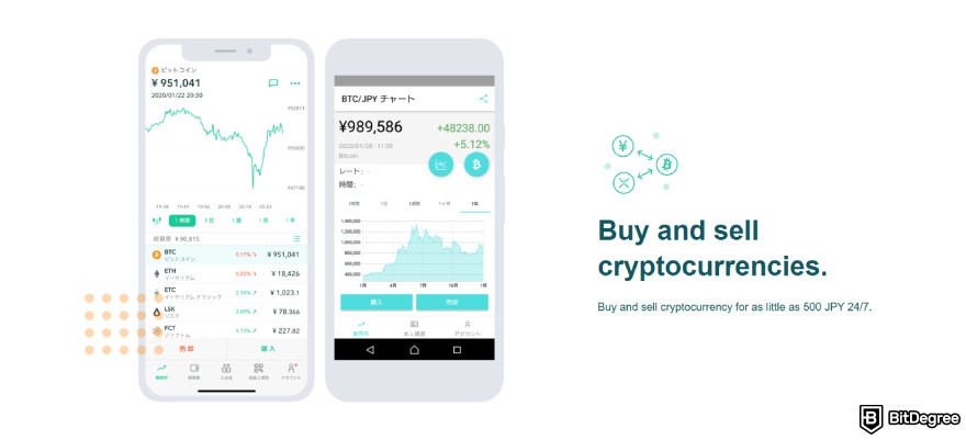 Coincheck review: buy and sell cryptocurrencies.