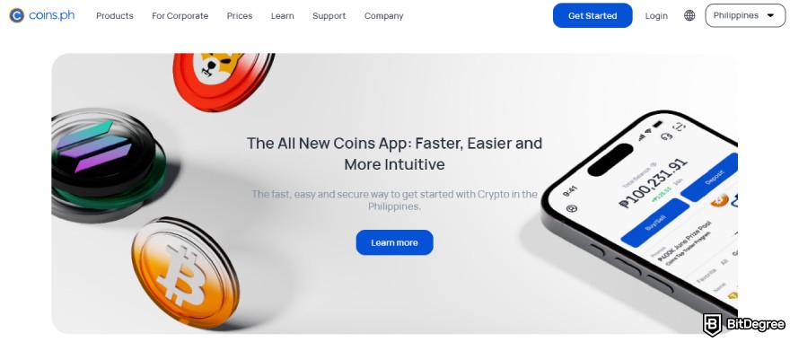 Coins.ph review: Coins.ph mobile app.