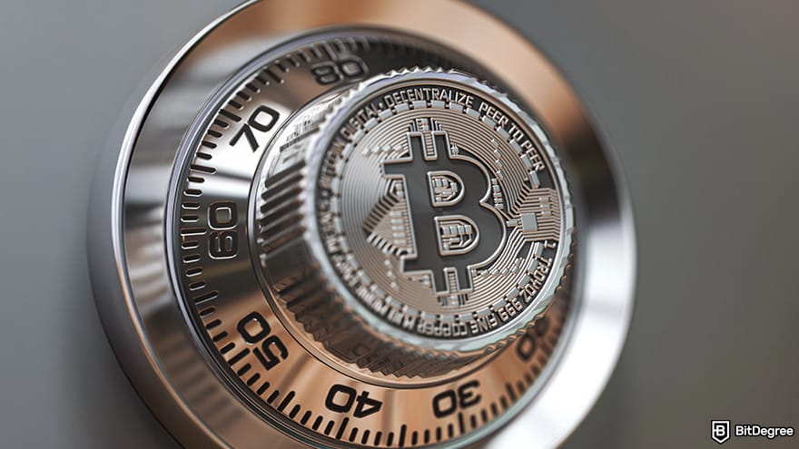 Cold wallet: Bitcoin safe.