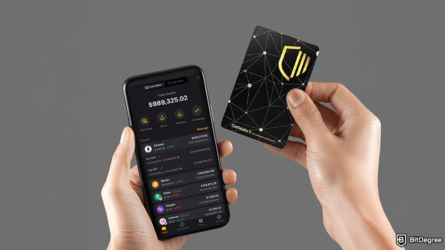 Cold wallet: CoolWallet S.