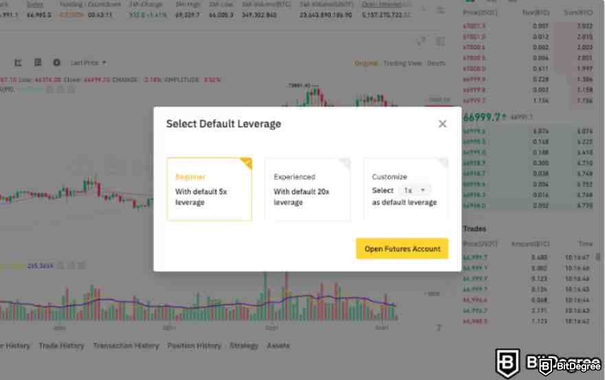 Decodificando Binance Futures: Seleccionar el apalancamiento.