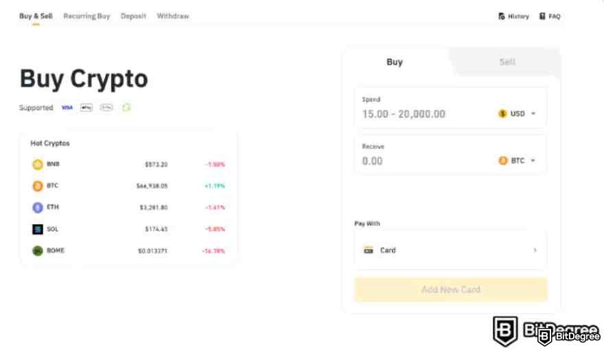 Decodificando Binance Futures: Ventanilla para comprar cripto.