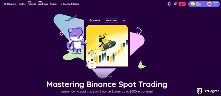 Community building strategies: Mastering Binance Spot Trading Mission.