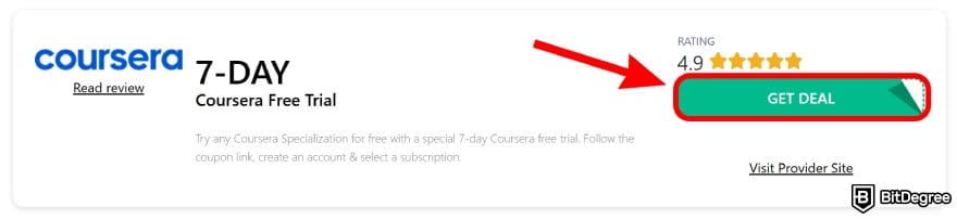 Coursera Black Friday: click [Get Deal].