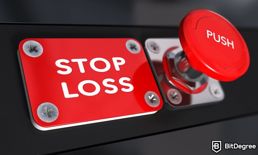 Crypto bear market: stop loss tag with a push botton.