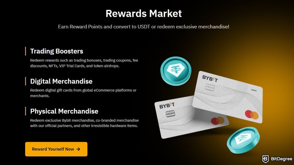 Crypto.com card review: additional perks of Bybit cards.