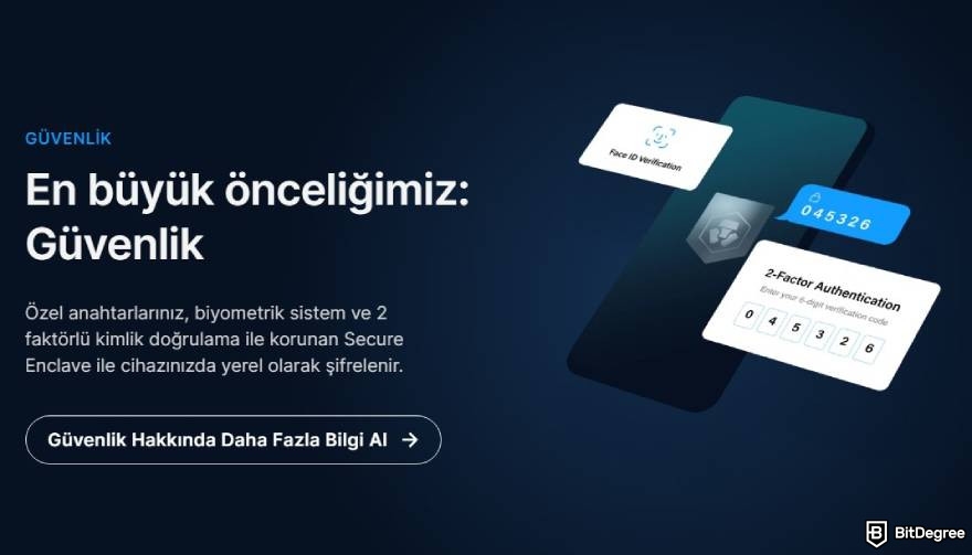 Crypto.com Wallet İncelemesi: Güvenlik