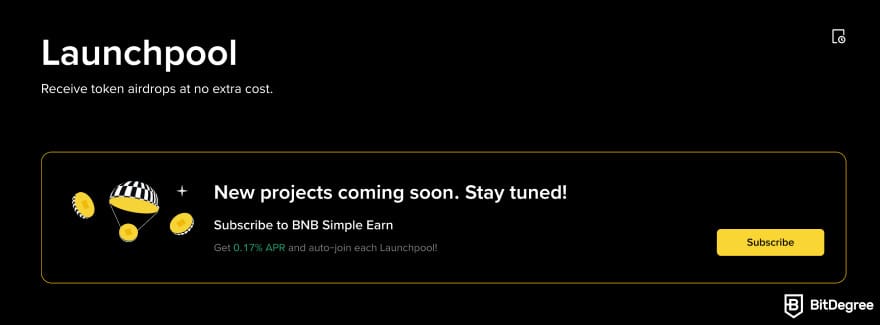 Binance vs Bybit: Binance's Launchpool.
