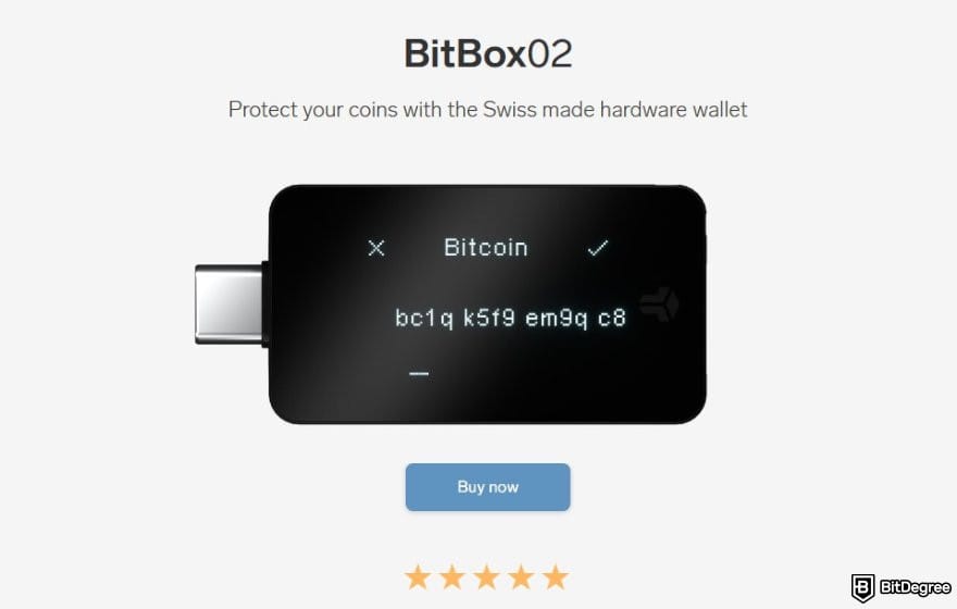 Crypto wallet deals: BitBox02 product page. Crypto wallet deals: BitBox02 product page.