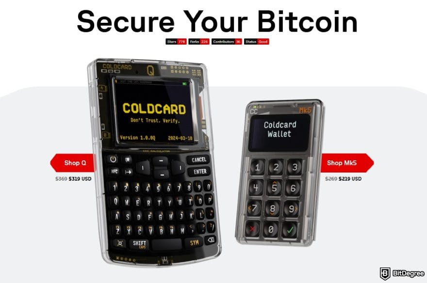 Crypto wallet deals: ColdCard wallet products. Crypto wallet deals: ColdCard wallet products.